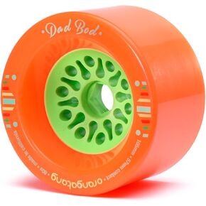 عجلات Orangatang Dad BOD مقاس 105 مم للرحلات البحرية، وألواح تزلج كهربائية ذاتية الصنع، وألواح إلكترونية (مجموعة من 4)