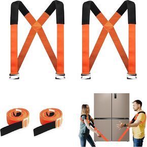 Furniture Moving Straps, 2-Person Lifting and Moving System，Adjustable Furniture Lifting Straps, Shoulder Dolly Moving Straps 2 Person for Appliances, Mattresses, Heavy Objects