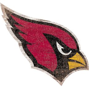 Fan Creations NFL Arizona Cardinals Unisex Arizona Cardinals Team Logo 8in Cutout, Team Color, 8 inch, (N0983-ARI)