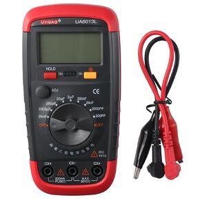 Capacitor Pro Tester 0.1pF - 20000uF Professional with LCD Backlight Professional Capacitor Tester Digital Capacitance Meter Matching Capacitors