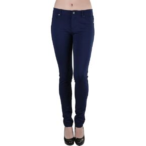 ToBeInStyle Women's Elastic Skinny Pull On Jeggings w/Zipper & Pockets