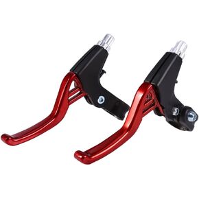 ycle Brake Levers Hand Brakes for ycles 2Pcs Aluminium Alloy MTB Bike ycle Cycling Brake Level Handles (Red) Kent ycle Brake Handle