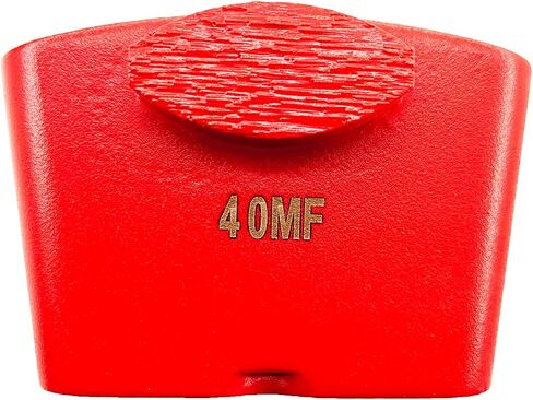 9 Pcs Pro HTC Diamond Grinding Shoes Medium Bond for Medium Floor (Grit Optional), for HTC Floor Grinding Machine (40 Grit - 1 Oval Segment M Bond for Medium Floor) in Saudi Arabia