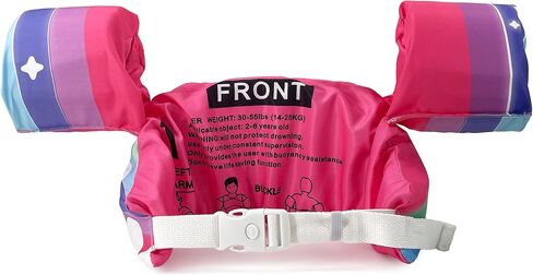 Swim Jacket Swim Vest Swim Floaties for Girls and Boys 30-50 pounds for Pool Beach in Saudi Arabia