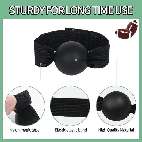 6 قطع من حزام مدرب التقاط كرة القدم: جهاز استقبال التقاط كرة القدم، حزام يد للتدريب على المساعدة، أطراف أصابع المبتدئين in Kuwait