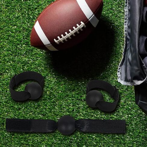 6 قطع من حزام مدرب التقاط كرة القدم: جهاز استقبال التقاط كرة القدم، حزام يد للتدريب على المساعدة، أطراف أصابع المبتدئين in Kuwait