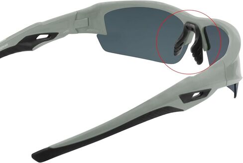 نظارات شمسية رياضية مستقطبة للرجال والنساء، وسادات أنف قابلة للتعديل، إطار TR90، للعب الجولف والجري والتشطيب وركوب الدراجات in Kuwait