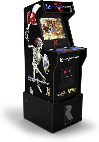 آلة Arcade1Up Killer Instinct Arcade مع الناهض والبراز in Kuwait
