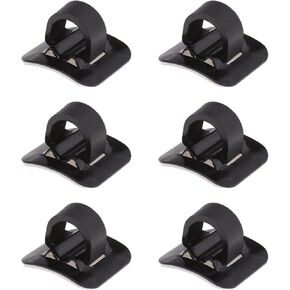 SING F LTD 6pcs Bike C Clips Housing Hose Guide Clamps MTB Bicycle Bike C-Clips Buckle Brake Cable Line Guide Tubing Fixed Clamp Aluminum Alloy Bicycle Cable Clip