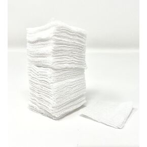 Gauze Surgical Sponges Cotton Non Sterile Woven 8-ply High Grade Quality 2"x2" Class I(a) All Purpose Pads by P&P MEDICAL SURGICAL Box of 100