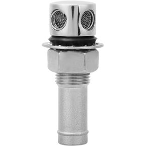 Marine Grade 316 Stainless Steel Fuel Gas Vent Cowl Vent ，Straight Fuel Breather Vent，for Marine Boat Yacht