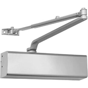 Lawrence Heavy Duty Door Closer Commercial Grade 1 - Adjustable 6-Speed Delayed-Action Door Control with 3 Pistons – Flexible Installation with Included Hardware - Lawrence Hardware LH816