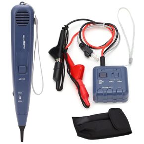 Network Cable Tester Wire Handheld Telephone Line Finder, Telephone and LAN Cable Detector Locator Kit, Internet LAN Wire Finder Toner Network Cable Collation Continuity Checker