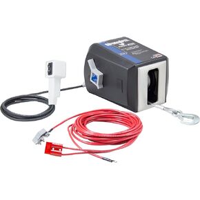 GOLDENROD Dutton-Lainson SA9015 12 Volt Electric Winch with Built-in Remote 3000 lb One