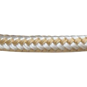 Sea Dog 302110025G/W-1 Double-Braided Nylon Dock Line, 3/8" x 25' / Gold/White