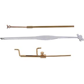 Alnicov Violin Luthier Install Repair Tool Kit Sound Post Gauge & Retriever Clip & Setter
