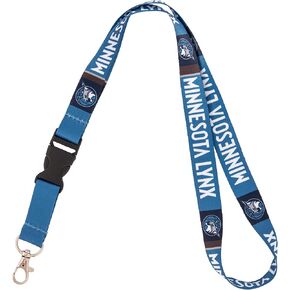 Desert Cactus Minnesota Lynx Lanyard Keychain Detachable WNBA Breakaway Snap Buckle National Basketball Association Car Keys ID Badge Holder (Lanyard A)