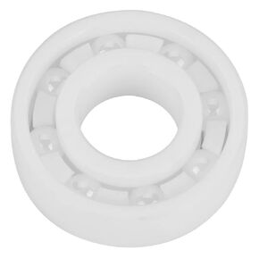 ViaGasaFamido 6001 Ball Bearing, I.D 0.5inch O.D 1.1inch High Precision Full Ceramic Miniature Single Column Deep Groove Raceway Bearing