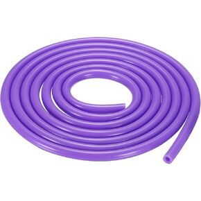 DMiotech 4mm ID 7mm OD 6.6 Feet Silicone Tube Purple Industrial Silicone Tubing for Water Air Pump