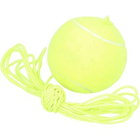 Elastic Rope Tennis Ball, Tennis Training Ball with String Tennis Ball Training Tool Tennis Balls Bulk for Tennis Courts for Beginners Tennis Players
