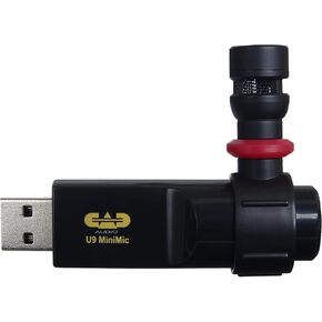 CAD Audio U9 USB Omnidirectional Condenser MiniMic, Black
