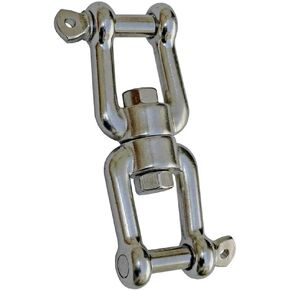 Jingyi Marine 316 Stainless Steel Jaw-Jaw Anchor Swivel Chain Connector for Boat