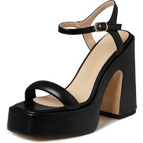 Erocalli Platform Mary Janes for Women Fashion Chunky High Heels Platform Pumps