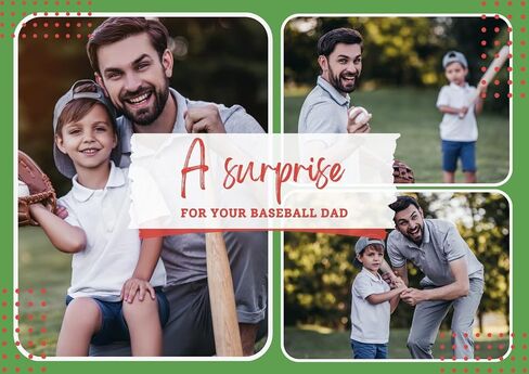 هدايا البيسبول للأب، البيسبول من الابن، البيسبول المطبوعة مع صندوق العرض in Saudi Arabia