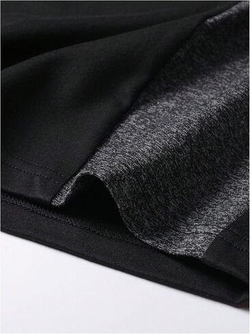 GORGLITTER Men's 2 Piece Track Suits Colorblock Short Sleeve Graphic Tees Drawstring Waist Shorts Sports Outfit in Saudi Arabia