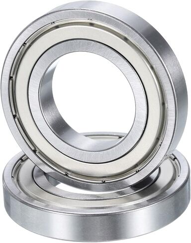 uxcell 4 Pcs 16005-2Z Deep Groove Ball Bearing, 25mm x 47mm x 8mm High Carbon Chrome Steel Z3 Double Rubber Sealed Bearing (ABEC3) in Saudi Arabia