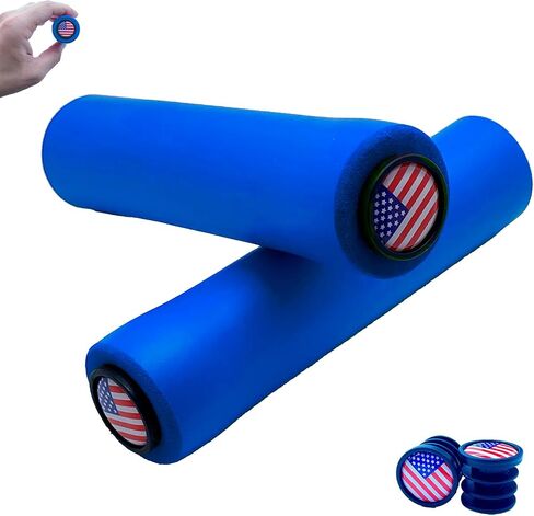Handlebar Grips Foam EEUU, Mountain Bike Grips Blue, Bicycle Handlebar Grips, Dirt Bike Grips Foam, BMX Grips,Bicycle Handlebar Grips,Shock Absorption Bike in Saudi Arabia