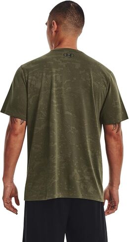 أندر آرمور UA Tech Vent Jacquard SS - 1377052-006 - رمادي ضبابي/أسود in Kuwait
