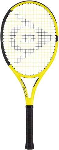 Dunlop SX 300 Tennis Racquet (Yellow/Black) Strung w Dunlop Explosive Tour 17g Silver Tennis String ~ Comfort & Control in Saudi Arabia