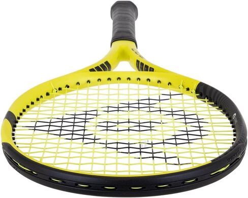 Dunlop SX 300 Tennis Racquet (Yellow/Black) Strung w Dunlop Explosive Tour 17g Silver Tennis String ~ Comfort & Control in Saudi Arabia
