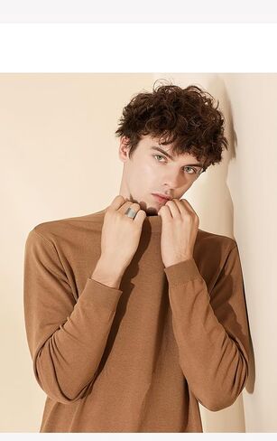 Amaxer Metatron’s Cube Ring for Men Stainless Steel Vintage Sacred Geometry Spiritual Protection Amulet Ring Statement Band for Men Women in Saudi Arabia