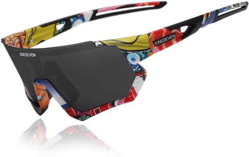 KINGSEVEN Polarized Cycling Sunglasses Men Women Mtb Bicycle Glasses UV400 Protection Sports Sunglasses KLS910 in Saudi Arabia