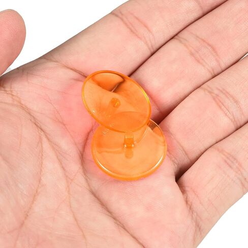 PATIKIL Golf Ball Marker, Transparent Flat Position Mark Places Marking Tool Golf Sport Accessory in Saudi Arabia
