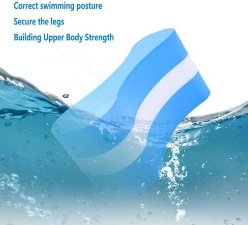 سحب العوامة الساق تعويم التدريب على السباحة سحب تعويم إيفا الساق تعويم معدات السباحة اللفة التدريب على حمام السباحة مساعدة الساقين ثابتة ودعم للحفاظ على السباحة السكتة الدماغية التدريب الصحيح للأطفال والكبار والمبتدئين in Kuwait