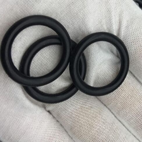 Othmro 10pcs Nitrile Rubber O-Rings, 1.5mm Wire Dia 50mm OD Metric Sealing Nitrile NBR Rubber Washers for Oil or Air Sealing, Professional Plumbing, Car Repair, Air or Gas Connections Black in Saudi Arabia