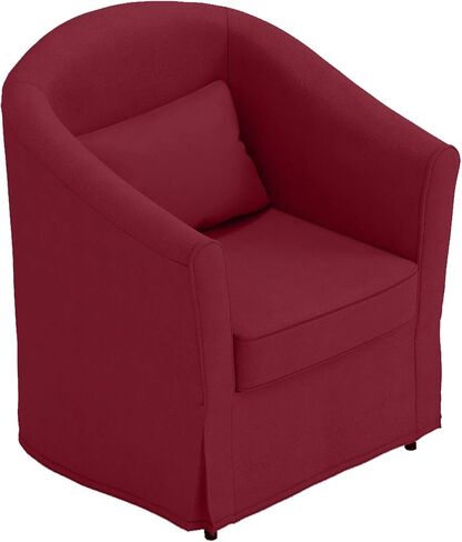 Dense Cotton Ektorp Tullsta Chair Cover Replacement Fits IKEA Tullsta Armchair Sofa Slipcover. Cover Only (Red) in Saudi Arabia