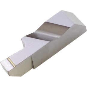 KYOCERA KCGDP3125L PR930 Cera-Notch Grooving Insert, KCGDP, PR930 Grade, Carbide, TiCN, 0.008" Corner Radius, Left Hand, 2 Cutting Edges, 0.125" Groove Width