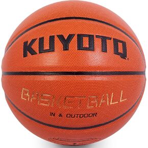 Kids Toddler Size 4 Basketball 25.5" Composite Leather Small Basketball Soft Touch in & Outdoor Mini Basketball for Boys Girls Age 4-8 Basketball Gifts (Deflated)