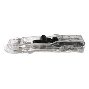 AbilityOne® - NSN3174220 - Clam Clip® Dispenser - Hand-Held - Medium - Clear