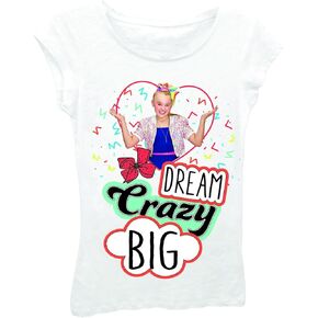 JoJo Siwa Girls' Little Short Sleeve T-Shirt