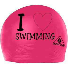 Water Gear Latex Adult Swim Cap