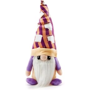 عناق يشعر بالحب - زبدة الفول السوداني وجنوم - جيلي، ديكور جنوم فخم، زخرفة جنوم سويدية تومتي، تمثال هدية جنوم بال الجيب، دمية قطيفة مقاس 9 بوصة in Kuwait