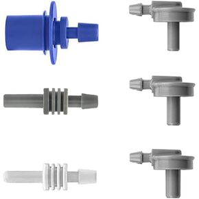 Replacement Blood Pressure Cuff Connectors Adapter, HYINUS 6 Different Types of Connectors Hose Compatible with Omron BP5250,BP5450,BP7350,BP7450 & Almost All BP Monitors-01