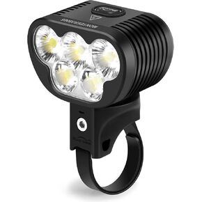 Magicshine Monteer 3500S Nebula Mountain Bike Light, 3500 lumens max Actual Output, 1800 Lumen Flood,1400 Lumen spot, 5200 mAh USB Rechargeable Battery Pack, IPX5 Water Resistent MTB Helmet Light
