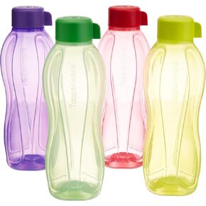 Tupperware Aquasafe Water Bottle Set, 1 Litre, Set of 4