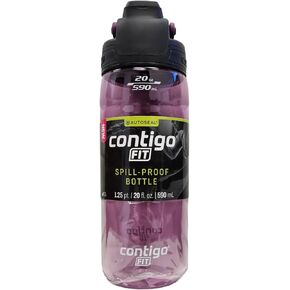Contigo Fit Autoseal Tritan Spill-Proof Bottle, Grape, 20 Oz/1.25 Pt/590 mL